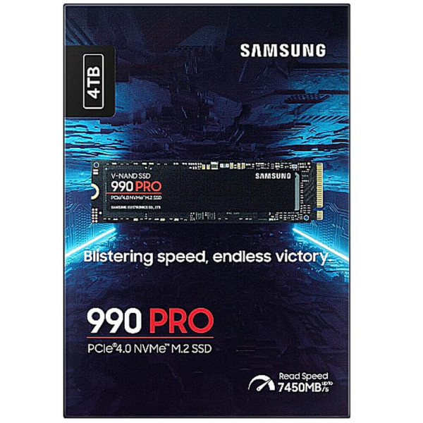 SSD-накопитель Samsung 990 PRO 4TB (MZ-V9P4T0BW)