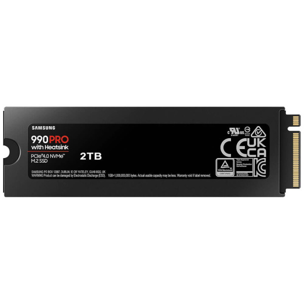 SSD-накопитель Samsung 990 PRO with Heatsink 2TB (MZ-V9P2T0CW)