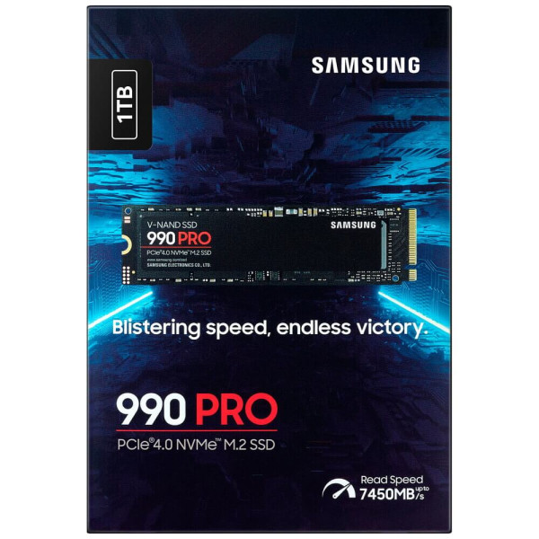 SSD-накопитель Samsung 990 PRO 1TB (MZ-V9P1T0B)