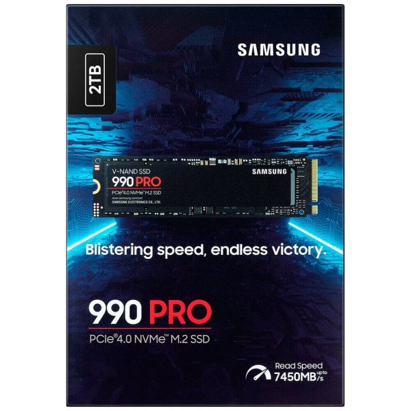 SSD-накопитель Samsung 990 PRO 2TB (MZ-V9P2T0BW)