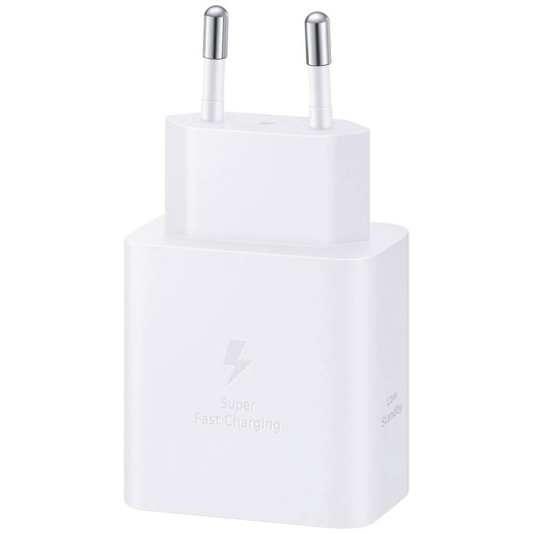 Сетевое зарядное устройство Samsung 45W Compact Power Adapter White (w/o cable) (EP-T4511NWEGEU)