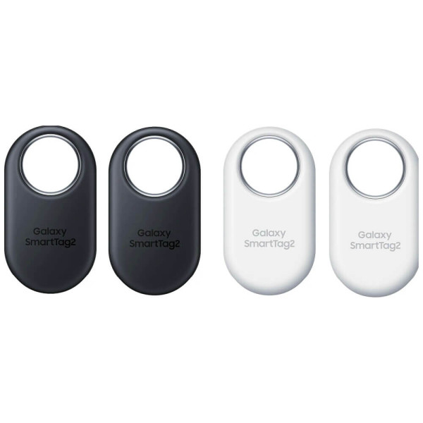 Поисковый брелок Samsung Galaxy SmartTag2 (4 Pack) 2x Black + 2x White (EI-T5600KWEG)