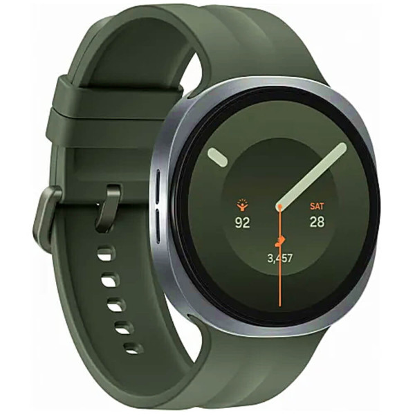 Samsung Galaxy Watch9 Silver Bluetooth 44mm Sport Band Olive M/L (SM-L350NZSA) ГАРАНТИЯ 3 мес.