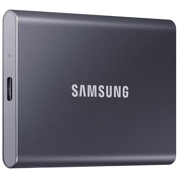 SSD-накопитель Samsung T7 2TB Titan Gray (MU-PC2T0T/AM)