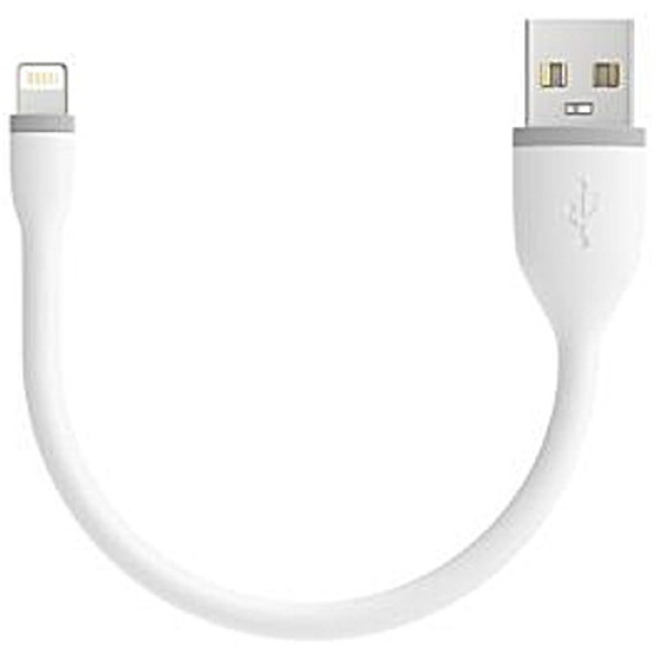 Кабель Satechi Flexible Charging Lightning Cable White 6'' (0.15 m) (ST-FCL6W) (OPEN BOX)