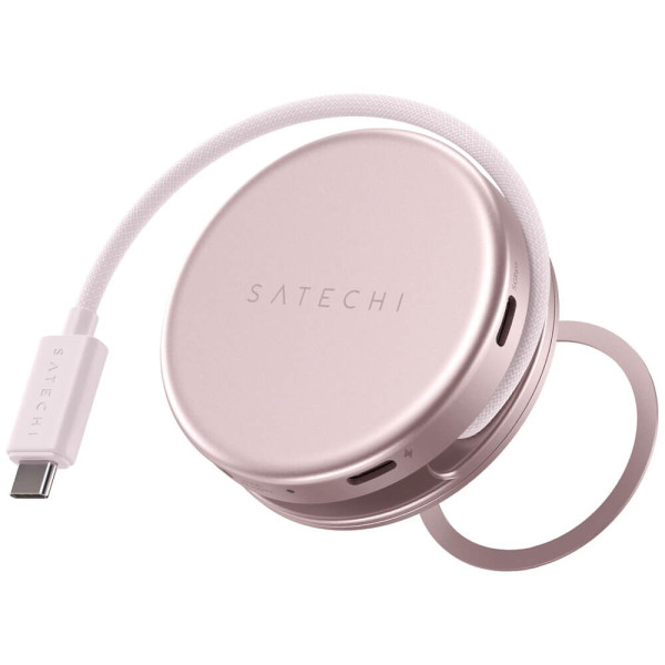 Адаптер Satechi OntheGo 5-in-1 USB-C Multiport Adapter Blush (ST-POTG5P)