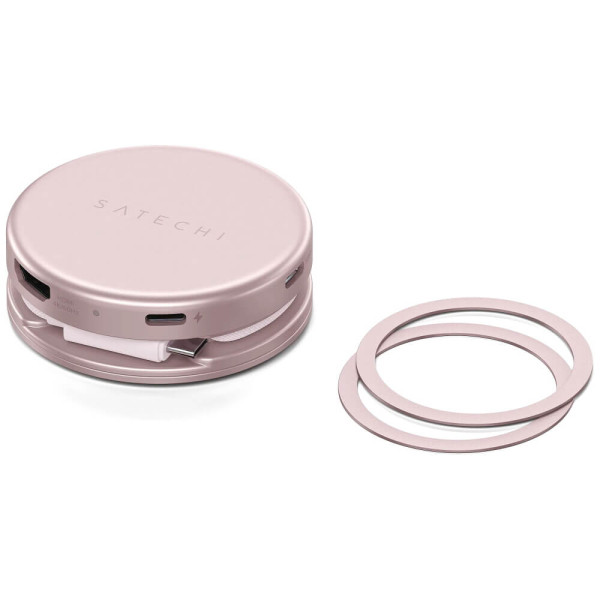 Адаптер Satechi OntheGo 5-in-1 USB-C Multiport Adapter Blush (ST-POTG5P)