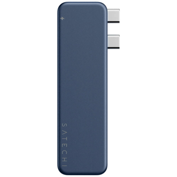 Хаб Satechi USB-C Snap Hub Multiport Adapter Indigo (ST-HUSNB)
