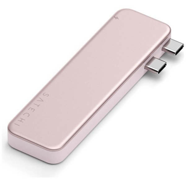 Хаб Satechi USB-C Snap Hub Multiport Adapter Blush (ST-HUSNP)