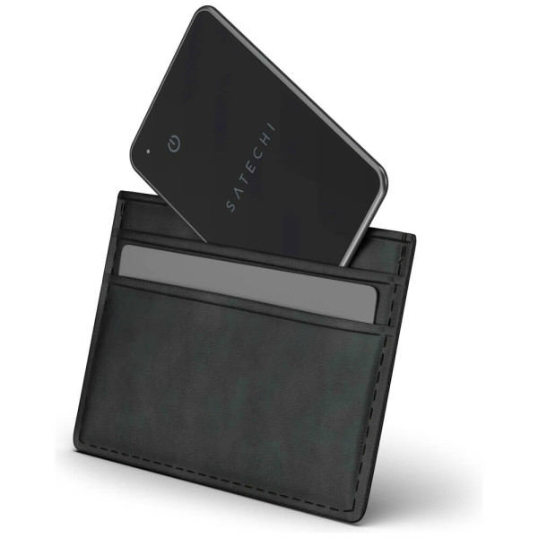 Поисковая метка Satechi Vegan Leather FindAll Card Black (ST-LFAWCK)
