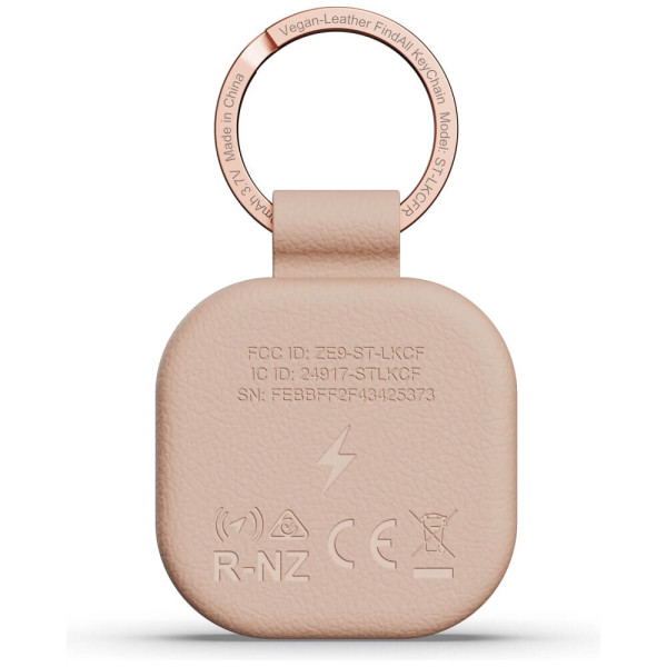Поисковая метка Satechi Vegan Leather FindAll Keychain Desert Rose (ST-LKCFR)
