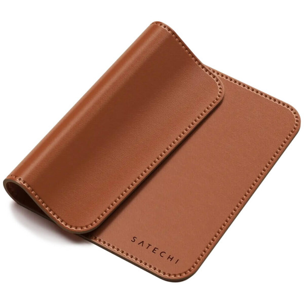 Коврик Satechi Vegan Leather Premium Mouse Pad Brown (ST-LMPN)