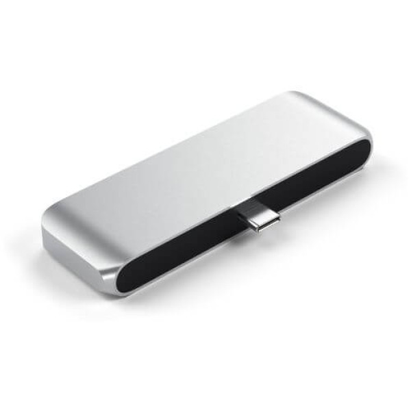 Адаптер Satechi Aluminum Type-C Mobile Pro Hub Silver (ST-TCMPHS)