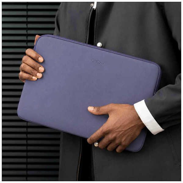 Чехол WIWU for MacBook 13-14'' Skin Zero Sleeve Series (Burgundy Red)
