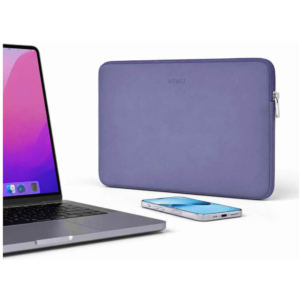 Чехол WIWU for MacBook 13-14'' Skin Zero Sleeve Series (Purple)