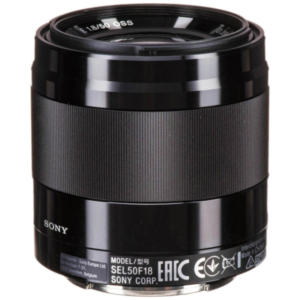 Стандартный объектив Sony SEL50F18B 50mm f/1,8 black (SEL50F18B)
