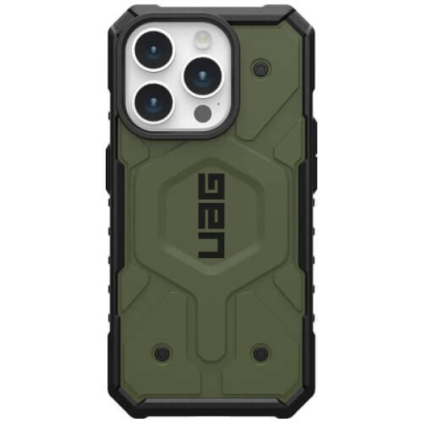 Чехол-накладка UAG for iPhone 15 Pro Max Pathfinder Magsafe Olive Drab (114301117272)