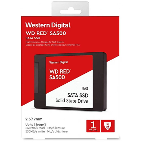 SSD-накопитель WD Red SA500 1TB (WDS100T1R0A)
