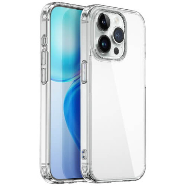 Чехол-накладка WiWU ZCC-108 TPU Clear Series for iPhone 15 Pro Transparent