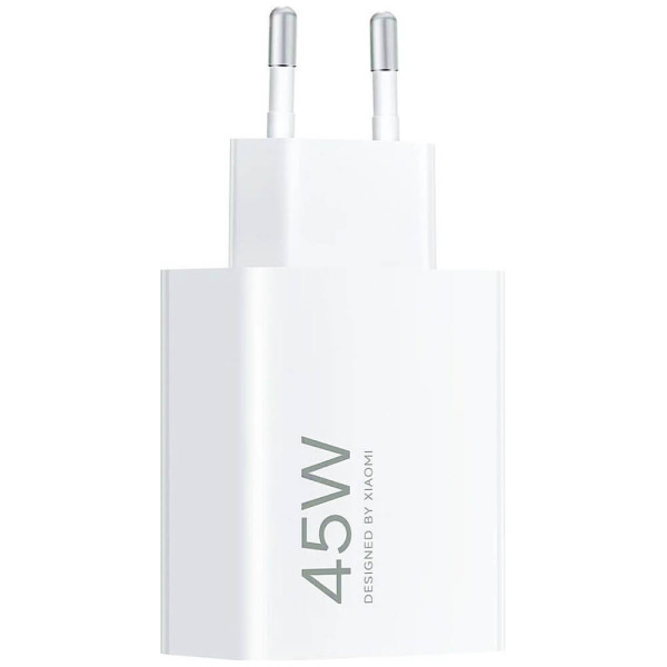 Сетевое зарядное устройство Xiaomi Turbo Charging 45W White (BHR07SLEU)