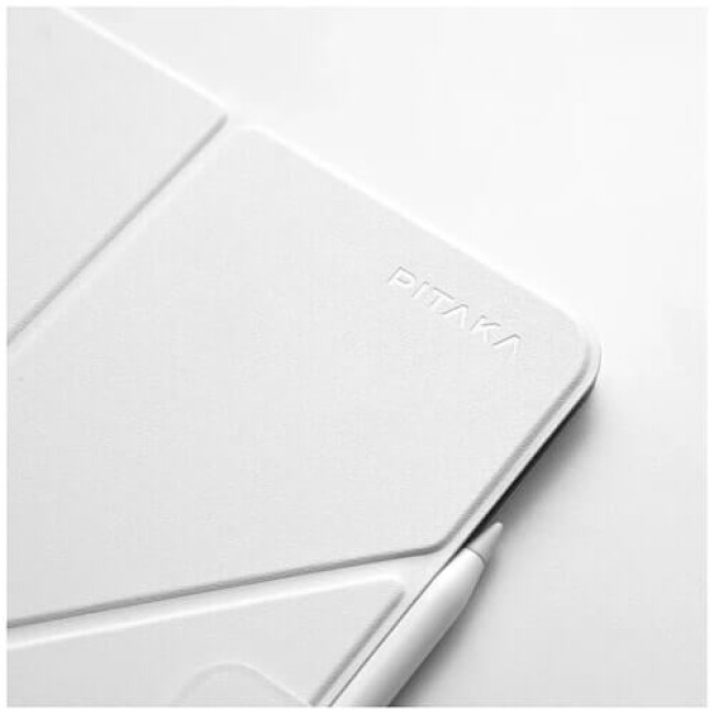 Чехол-книжка Pitaka MagEZ Case Folio 2 for iPad Pro 13'' M4 White (FOL2405P)