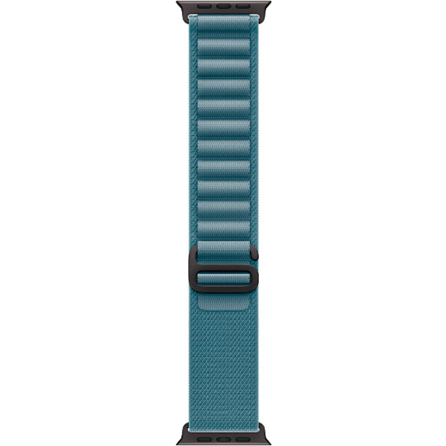 Apple Watch Ultra 3 Black Titanium Case with Light Blue Alpine Loop Medium (MF254/MG9L4)