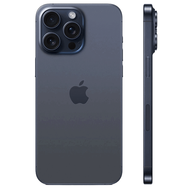 iPhone 15 Pro Max 1TB Blue Titanium eSIM (MU6J3)