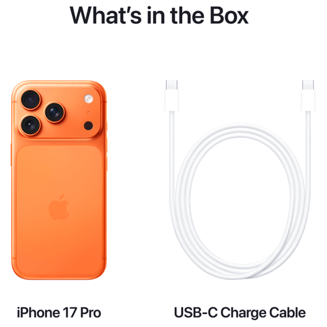 iPhone 17 Pro 1TB Cosmic Orange eSIM (MG7T4)