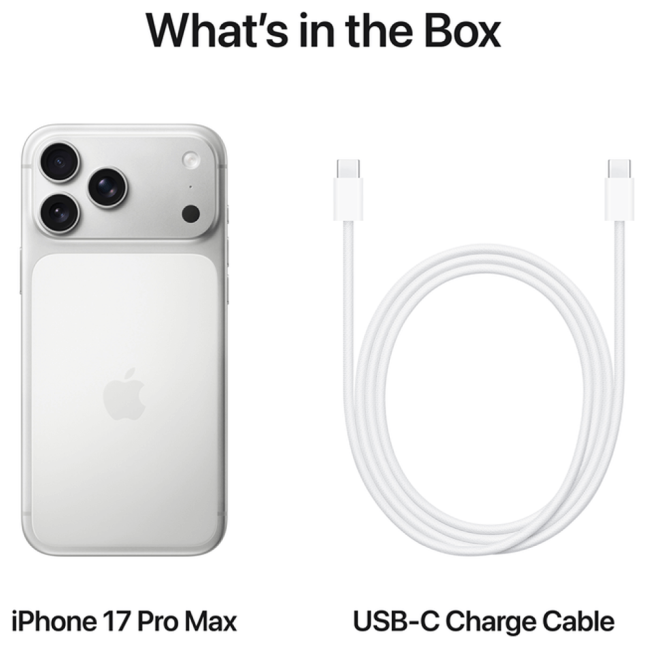 iPhone 17 Pro Max 256Gb Silver (MFYM4) (Уценка)