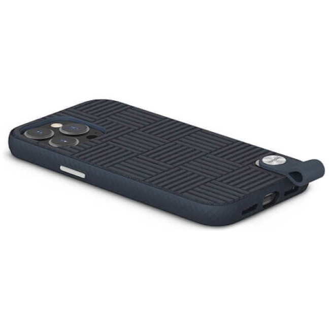 Чехол-накладка Moshi Altra Slim Hardshell Case with Wrist Strap Midnight Blue for iPhone 13 Pro (99MO117533)