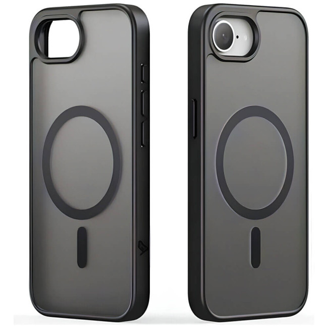 Чехол-накладка Alabay for iPhone 17e/16e Cloud Matte Series Black