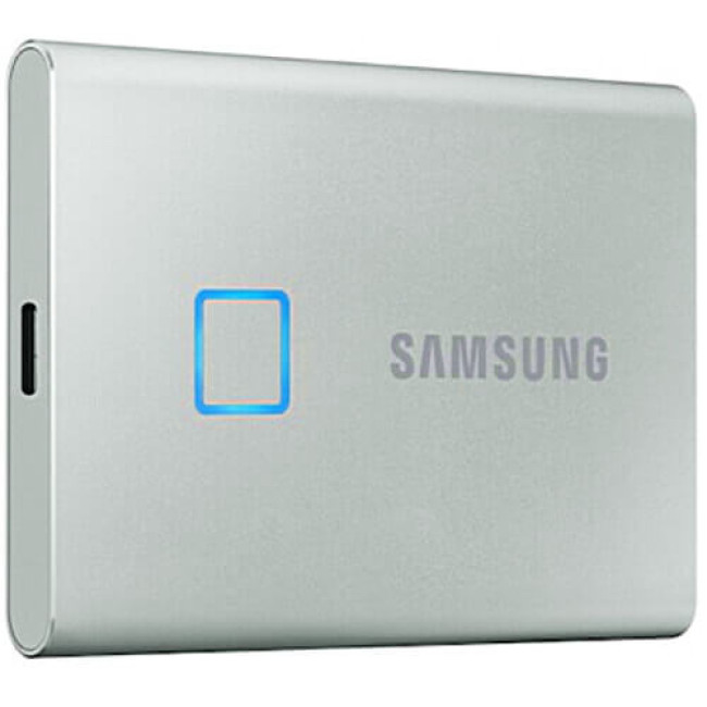 SSD-накопитель Samsung Portable SSD T7 TOUCH 1TB USB 3.2 Type-C (MU-PC1T0S/WW) External Silver UA