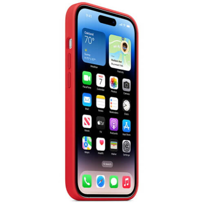 Чехол-накладка Apple iPhone 14 Pro Max Silicone Case with MagSafe (PRODUCT)RED (MPTR3)