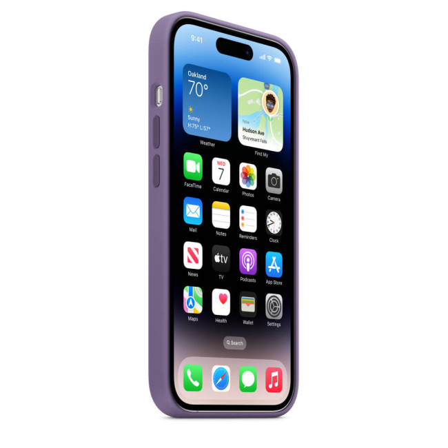 Чехол-накладка Apple iPhone 14 Pro Silicone Case with MagSafe Iris (MQUK3)