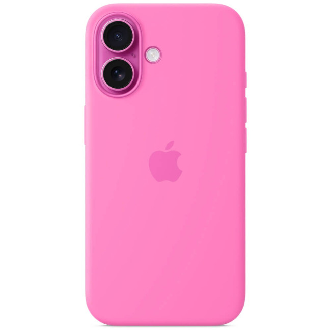 Чехол-накладка Apple iPhone 16 Silicone Case with MagSafe Peony (MDGM4)