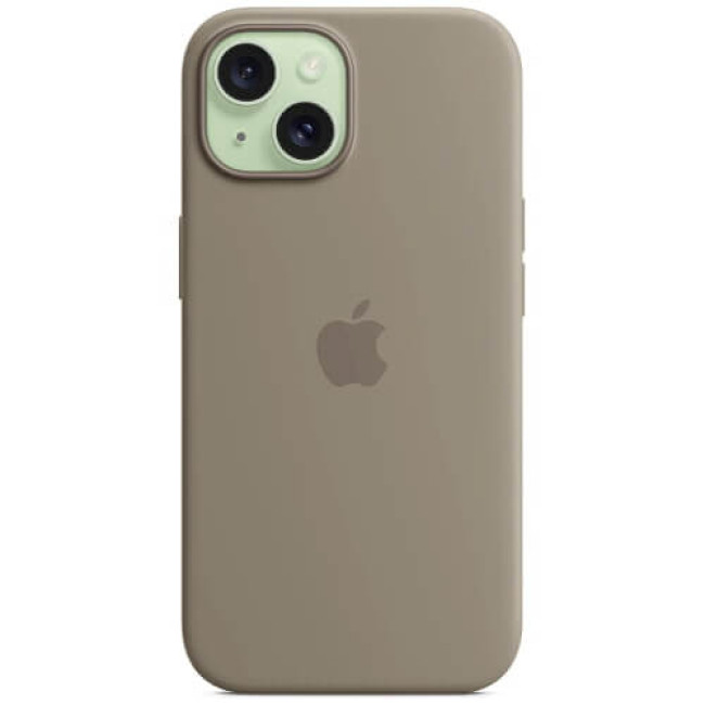 Чехол-накладка Apple iPhone 15 Silicone Case with MagSafe Clay (MT0Q3)