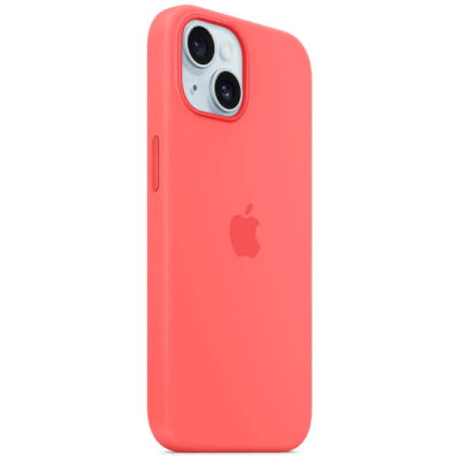 Чехол-накладка Apple iPhone 15 Silicone Case with MagSafe Guava (MT0V3)