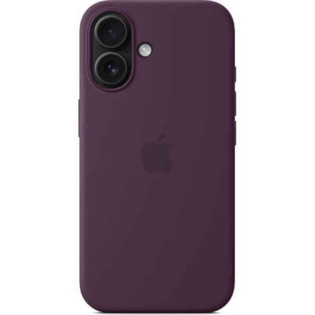 Чехол-накладка Apple iPhone 16 Silicone Case with MagSafe Plum (MYY43)