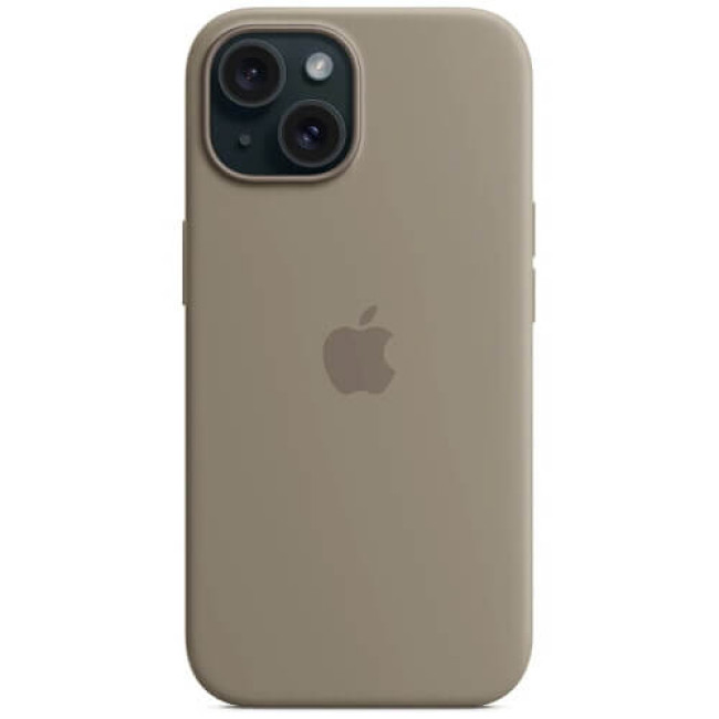 Чехол-накладка Apple iPhone 15 Plus Silicone Case with MagSafe Clay (MT133)
