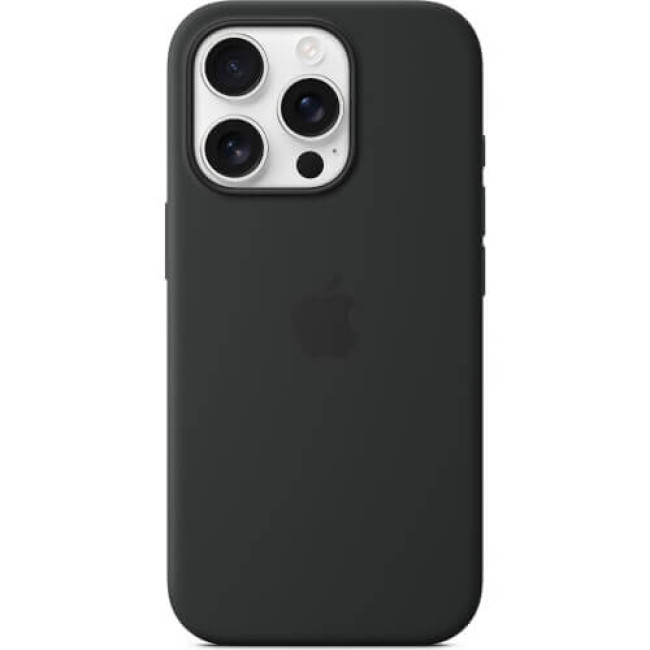 Чехол-накладка Apple iPhone 16 Pro Max Silicone Case with MagSafe Black (MYYT3)