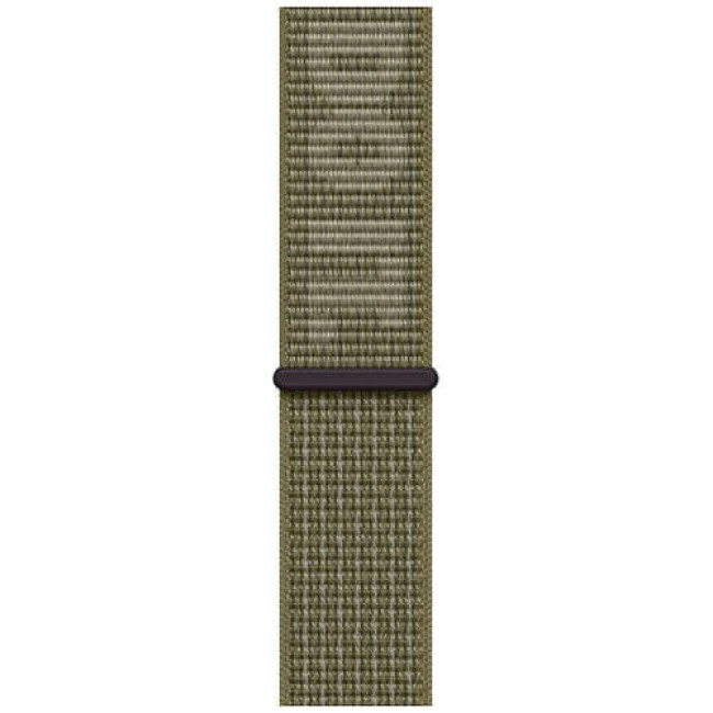 Ремешок Apple Watch 45/49/44/42mm Sequoia/Pure Platinum Nike Sport Loop (MPJ23)