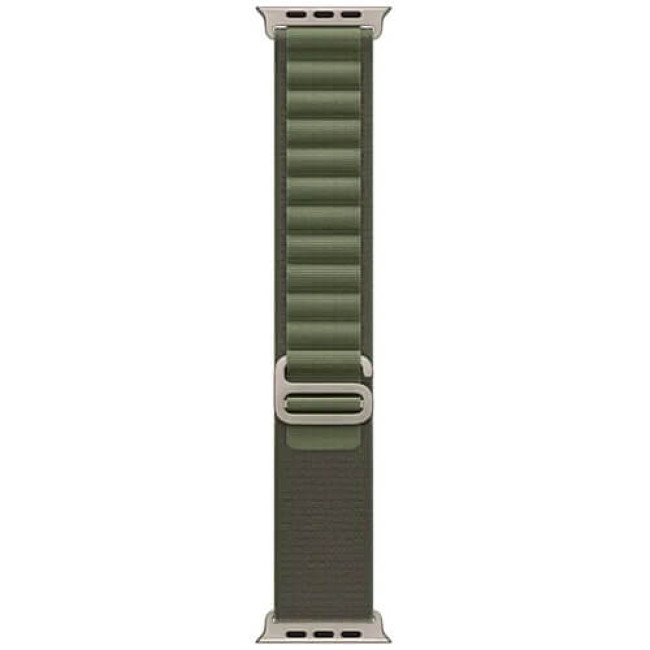 Ремешок Apple Watch 49mm Alpine Loop Green Small (MQE23)
