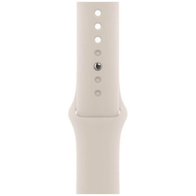 Apple WATCH SE GPS 44mm Starlight Aluminum Case with Starlight Sport Band S/M (MRE43)