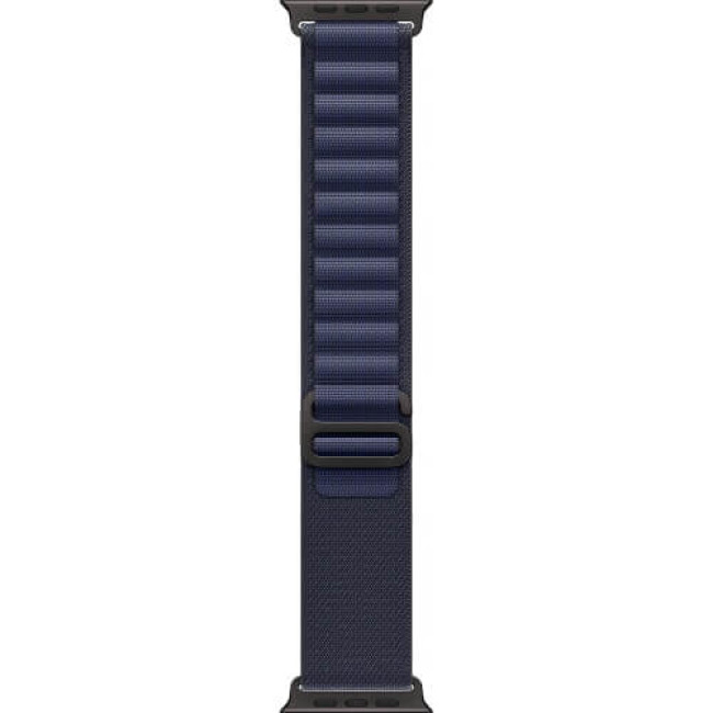 Apple Watch Ultra 2 Black Titanium Case with Navy Alpine Loop Small (MYPW3)