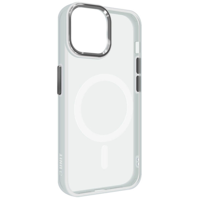 Чехол-накладка ArmorStandart Unit MagSafe для Apple iPhone 11 Matte Clear Silver (ARM74847)