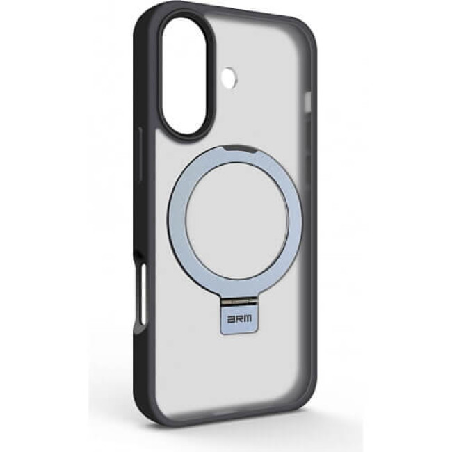 Чехол-накладка ArmorStandart Unit Stand для Apple iPhone 16 Plus Black (ARM78729)