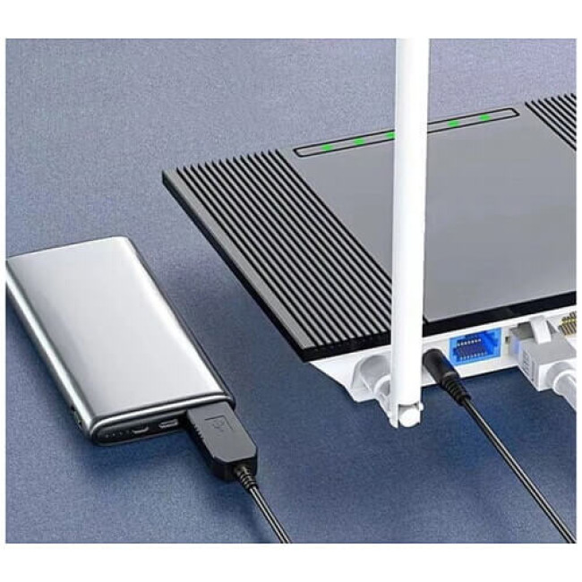 Кабель ArmorStandart USB - DC 5.5x2.1 9V 0.8 м (ARM65662)