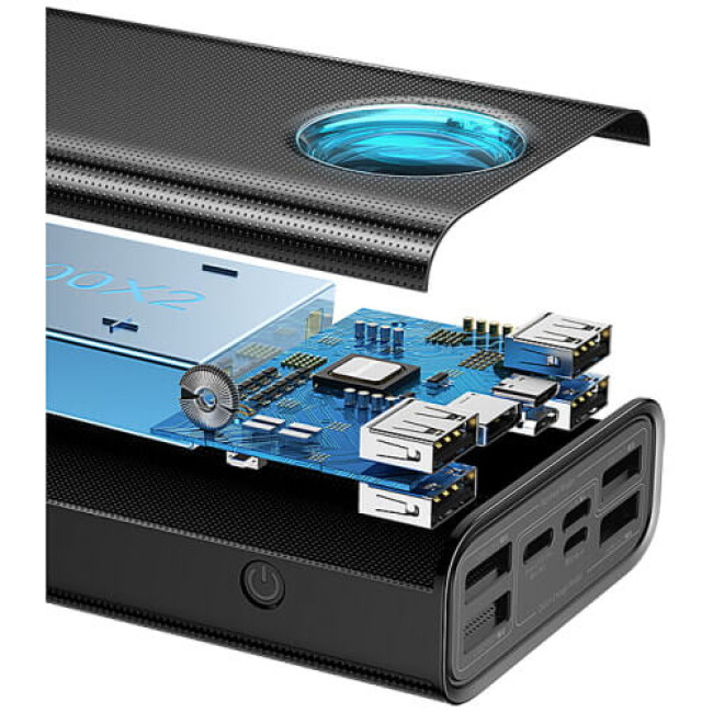 Внешний аккумулятор Baseus Amblight Digital Display Quick Charge 65W 30000mAh Black (PPLG-A01/PPLG000101/P10022400112-01)