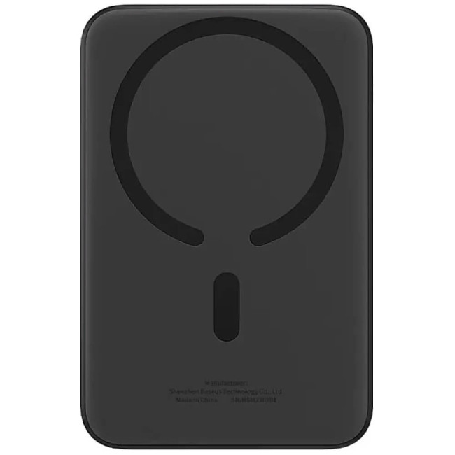 Внешний аккумулятор Baseus Magnetic Mini Air Wireless Fast Charge 10000mAh 20W Black (P10059001113-00)