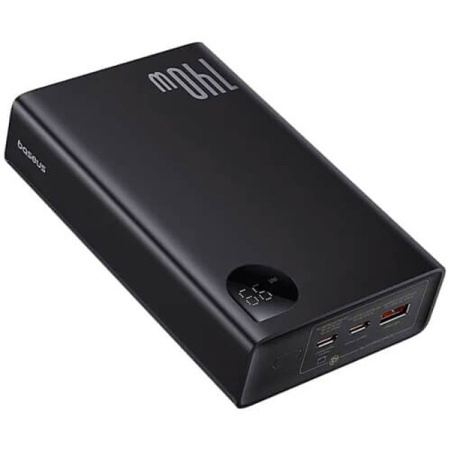 Внешний аккумулятор Baseus Power Bank Adaman Fast Charge Power Bank 24000mAh 140W Cluster Black (P10021508113-00)